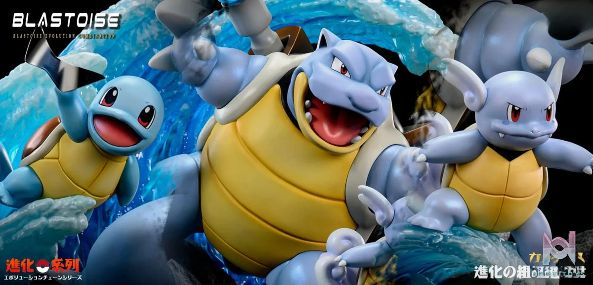 Monster Studio – Pokémon Blastoise evolution group