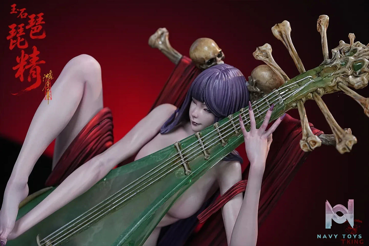 Crazy Cube X Tking Studio – Jade Pipa Demon 1/6 Scale Statue (Licensed)
