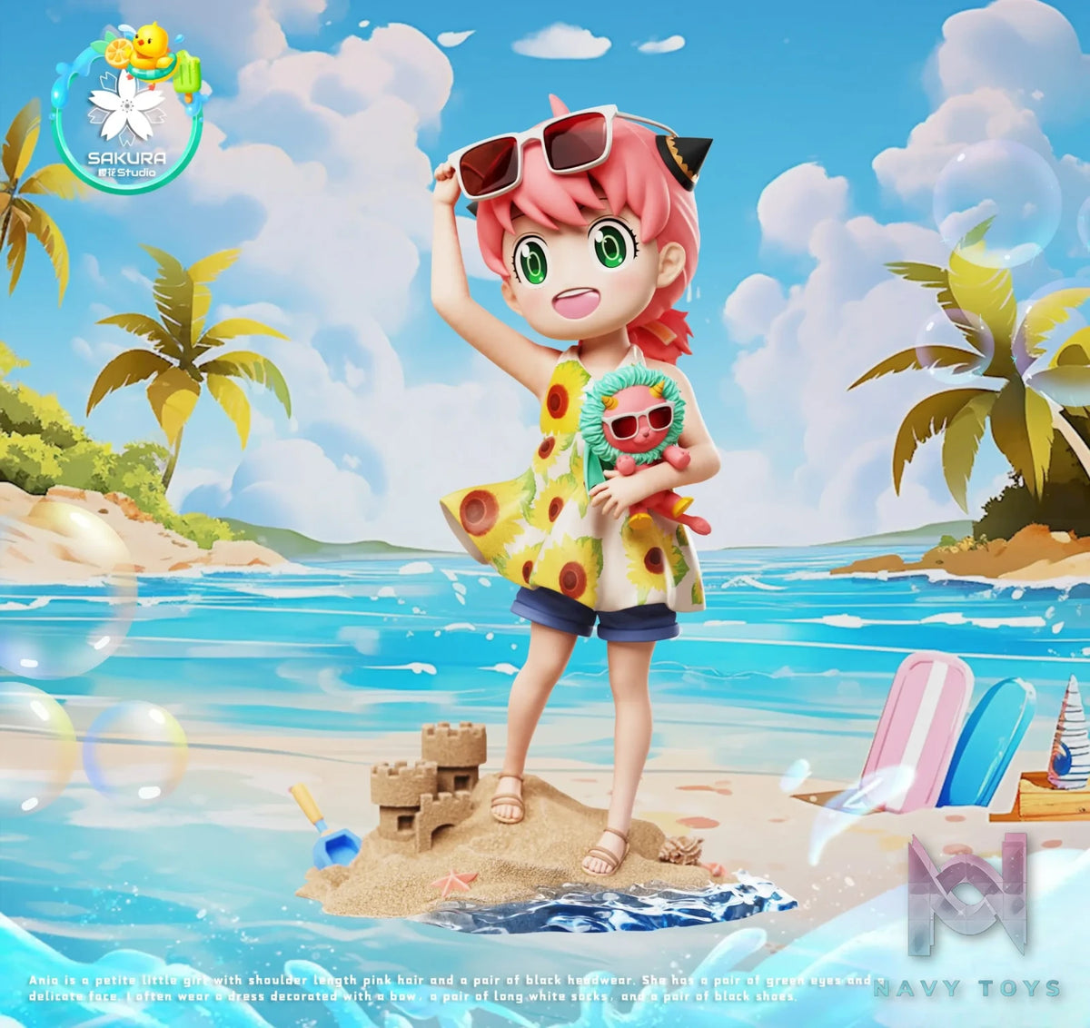 SAKURA Studio – Spy x Family 2nd beach swimwear Anya