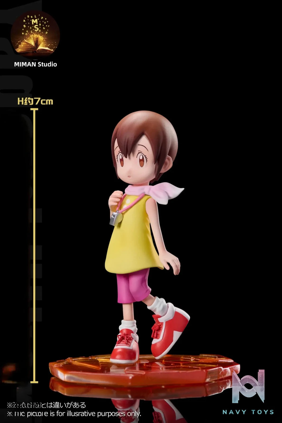 MIMAN Studio – Main Character Team #7 Yagami Hikari X Tailmon X Salamon Digimon