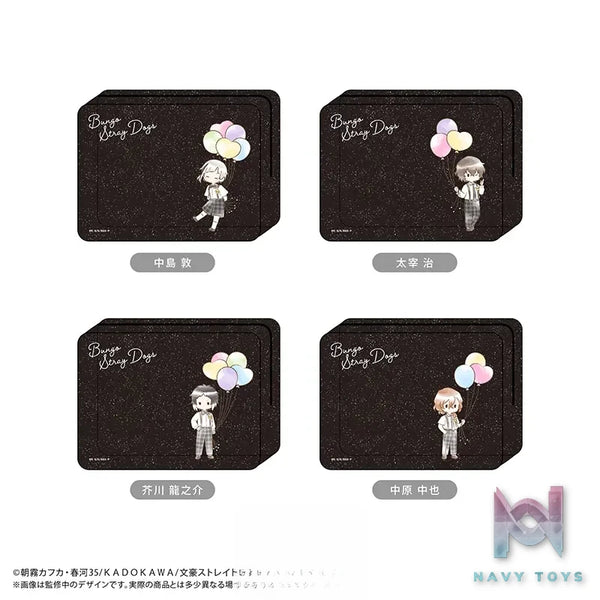 TAPIOCA – Bungo Stray Dogs Retro Glitter Clear Pouch (Balloon Ver.) (Licensed)
