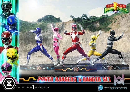 Prime 1 Studio – Premium Masterline Mighty Morphin Power Rangers Power Rangers 5-Ranger Set PMPWR-01 PMPWR-01DX PMPWR-01DXS (Licensed)