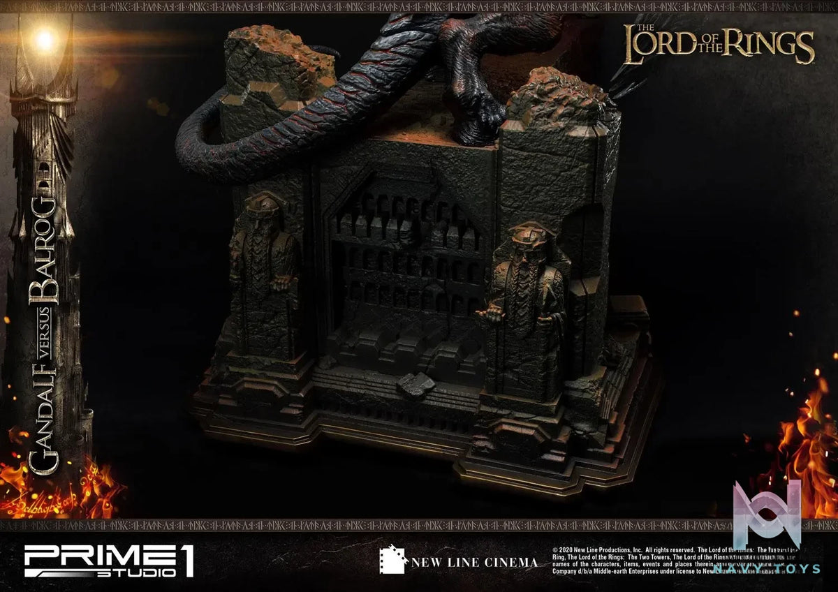 Prime 1 Studio – Premium Masterline The Lord of the Rings (Film) Gandalf Versus Balrog PMLOTR-02 PMLOTR-02EX (Licensed)