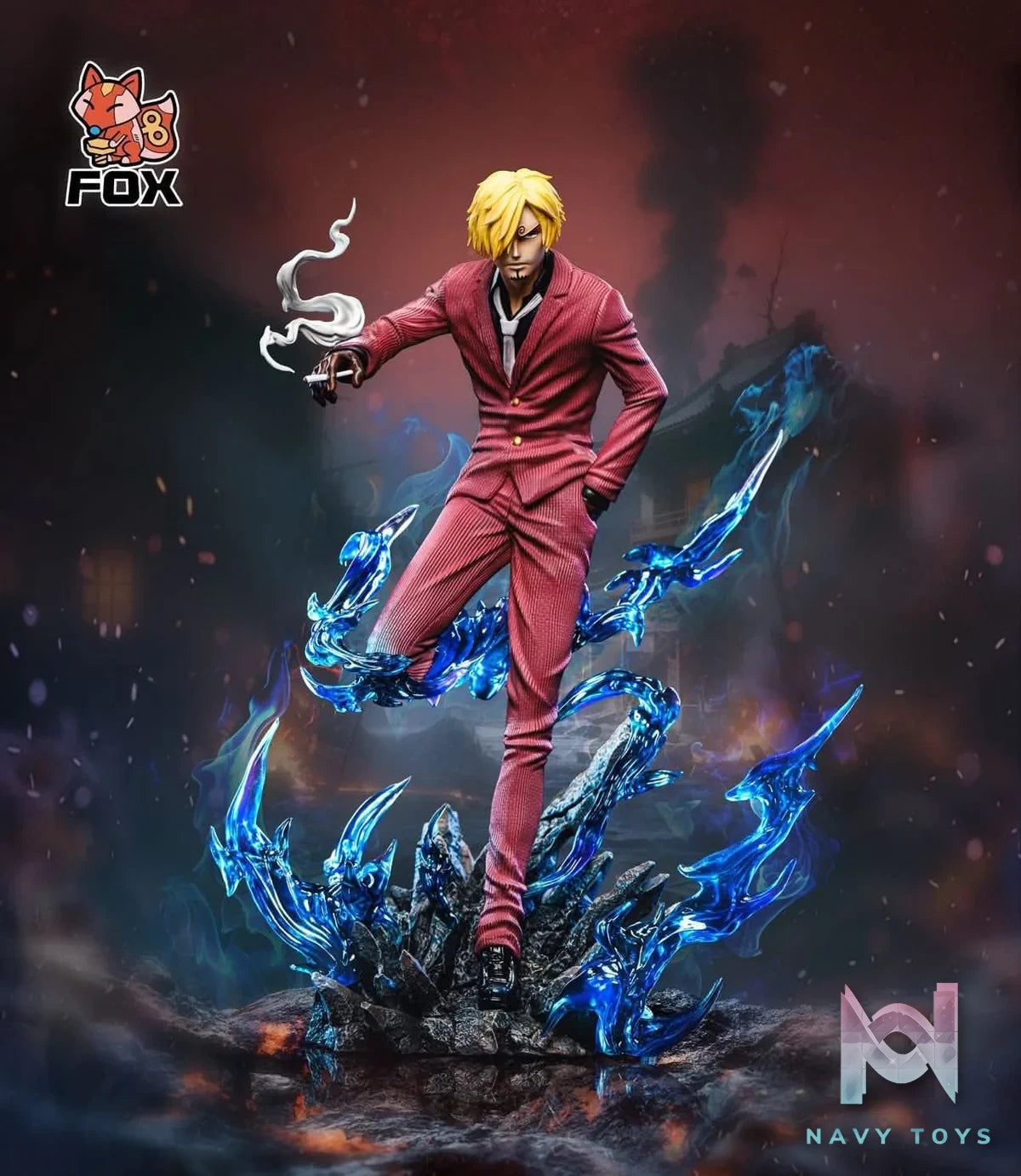 Sanji resin statue FOX studio anime figure