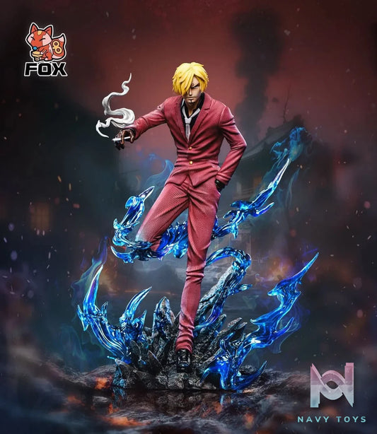 Sanji resin statue FOX studio anime figure