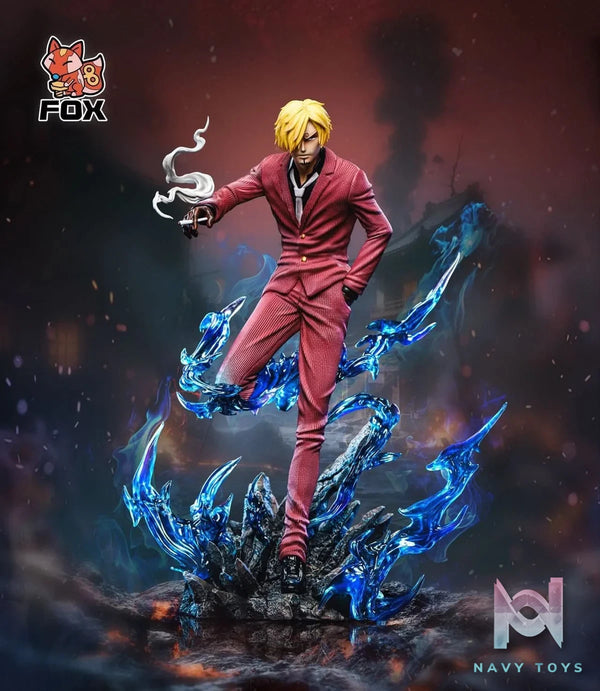 Sanji resin statue FOX studio anime figure