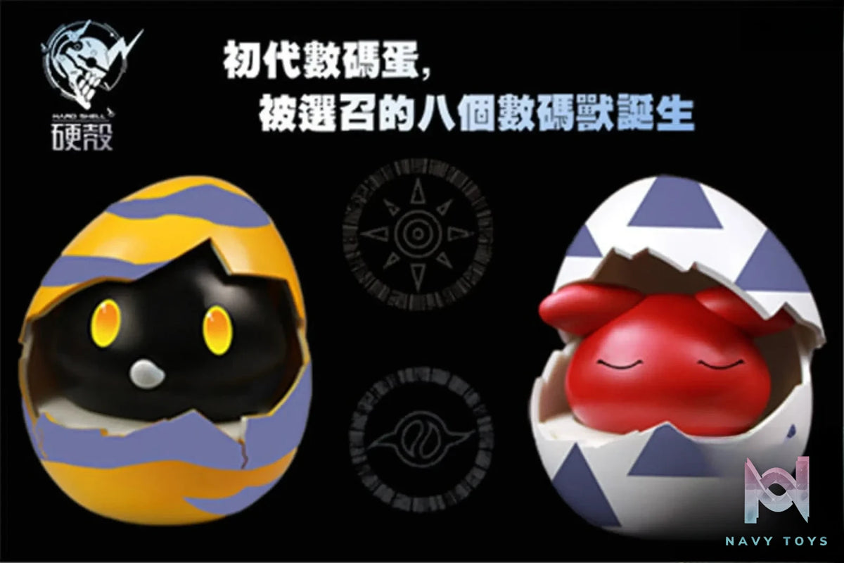 Hard Shell Studio – Digimon 1/1 Botamon Punimon Digimon Egg