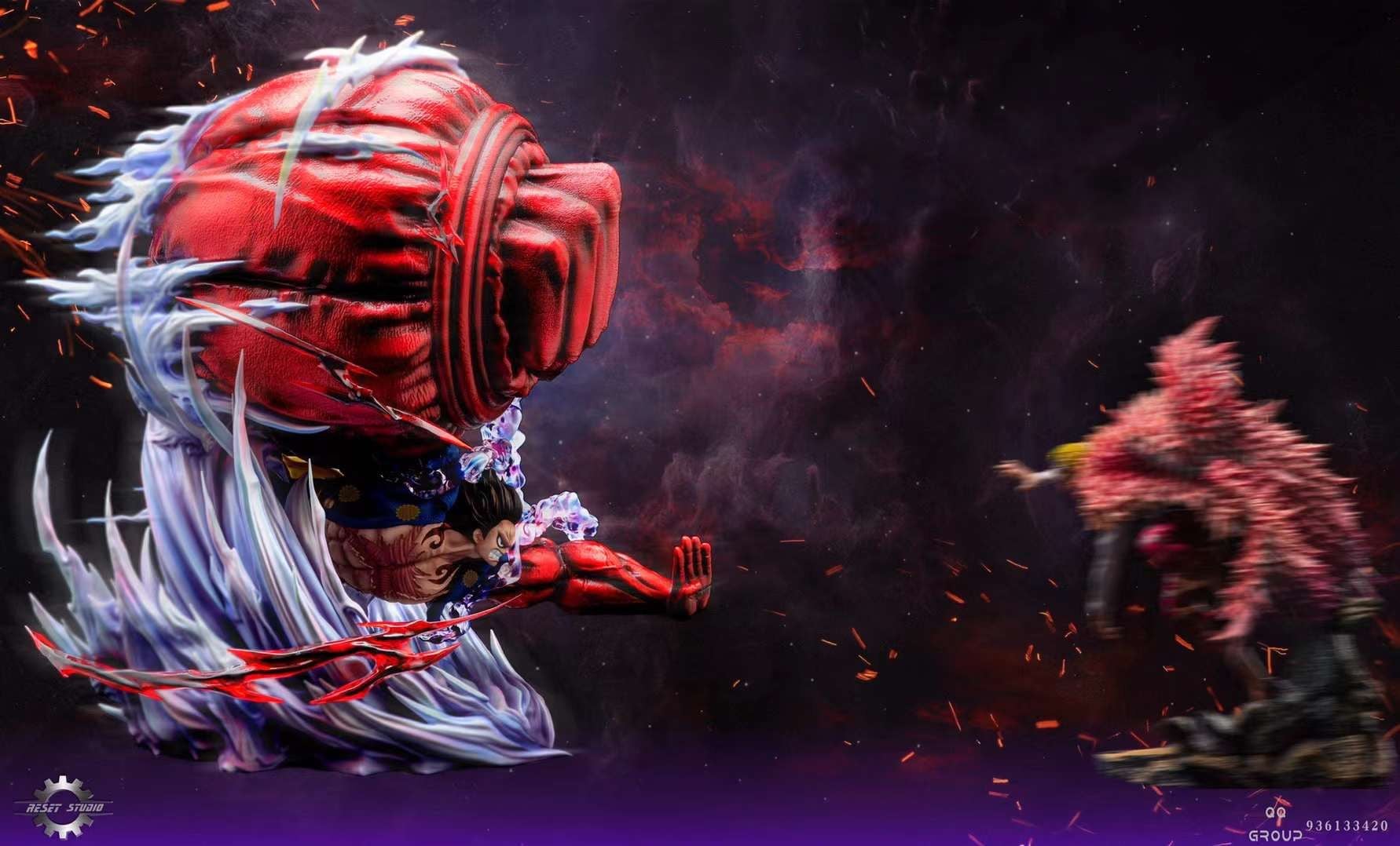 Luffy Gear 4 - One Piece - Reset Studio resin statue Reset Studio anime figure