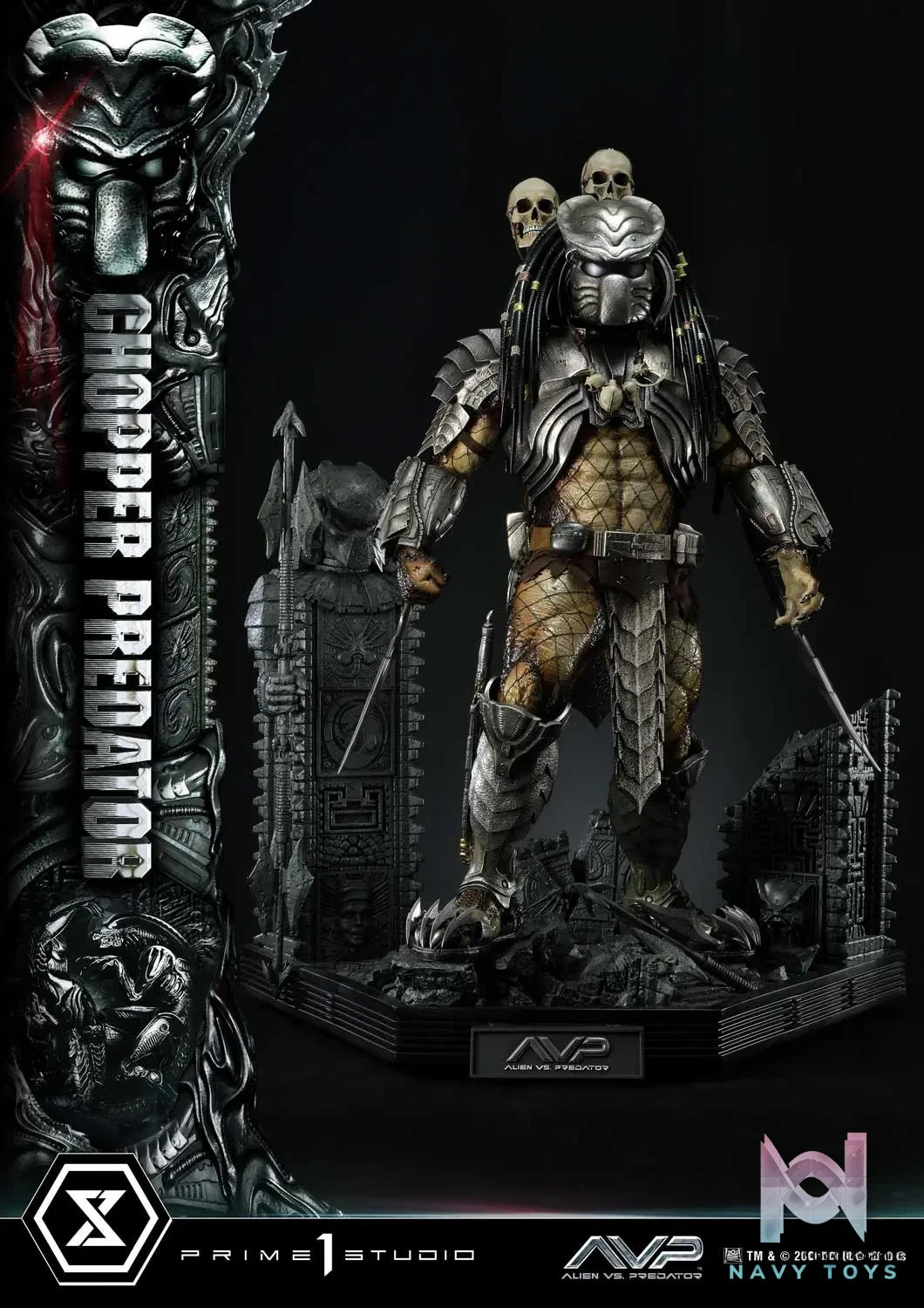 Prime 1 Studio Museum Masterline Alien vs. Predator Chopper Predator MMPR-06