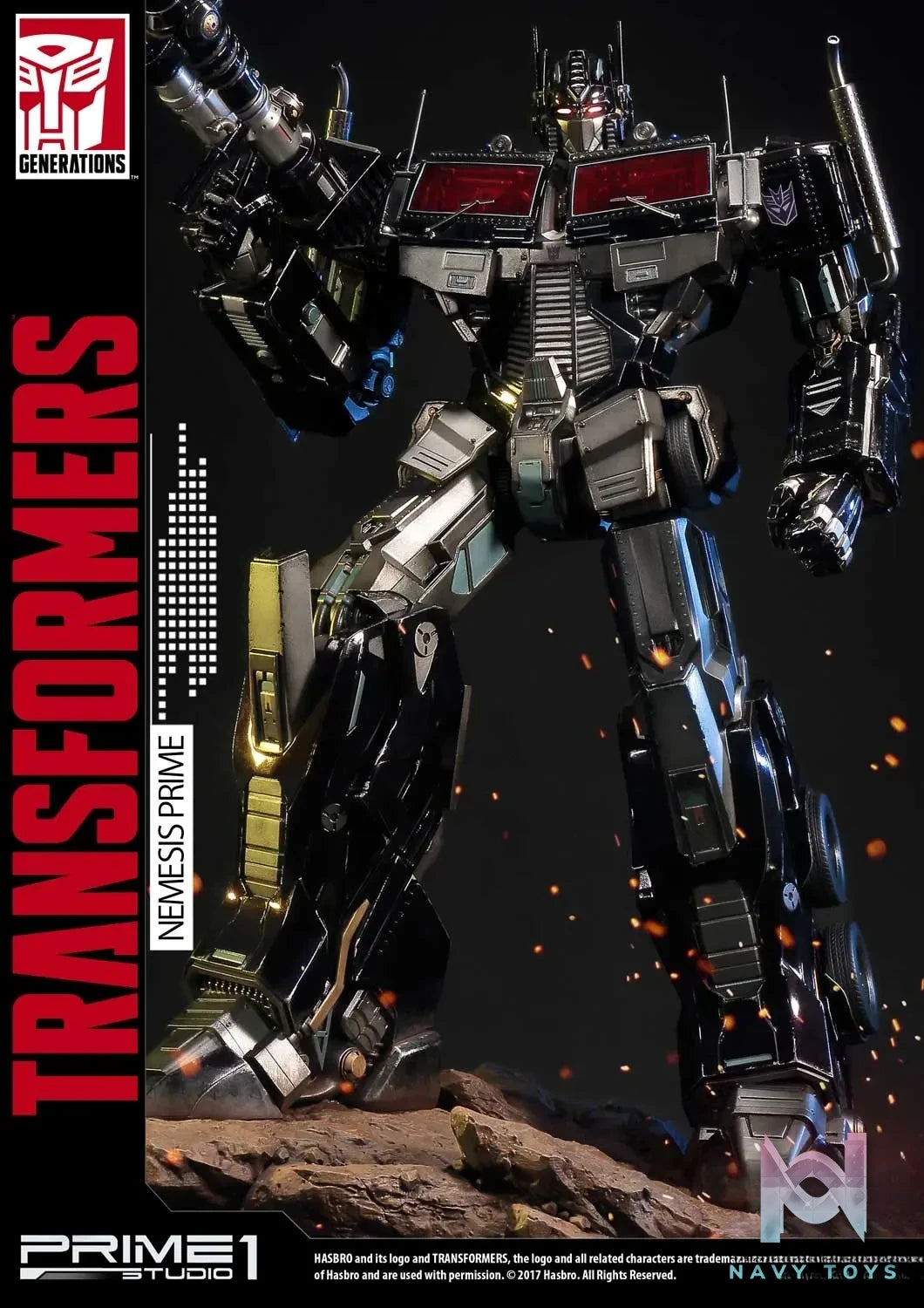 Prime 1 Studio – Premium Masterline Transformers: Generation 1 Nemesis Prime PMTF-03 (Licensed)