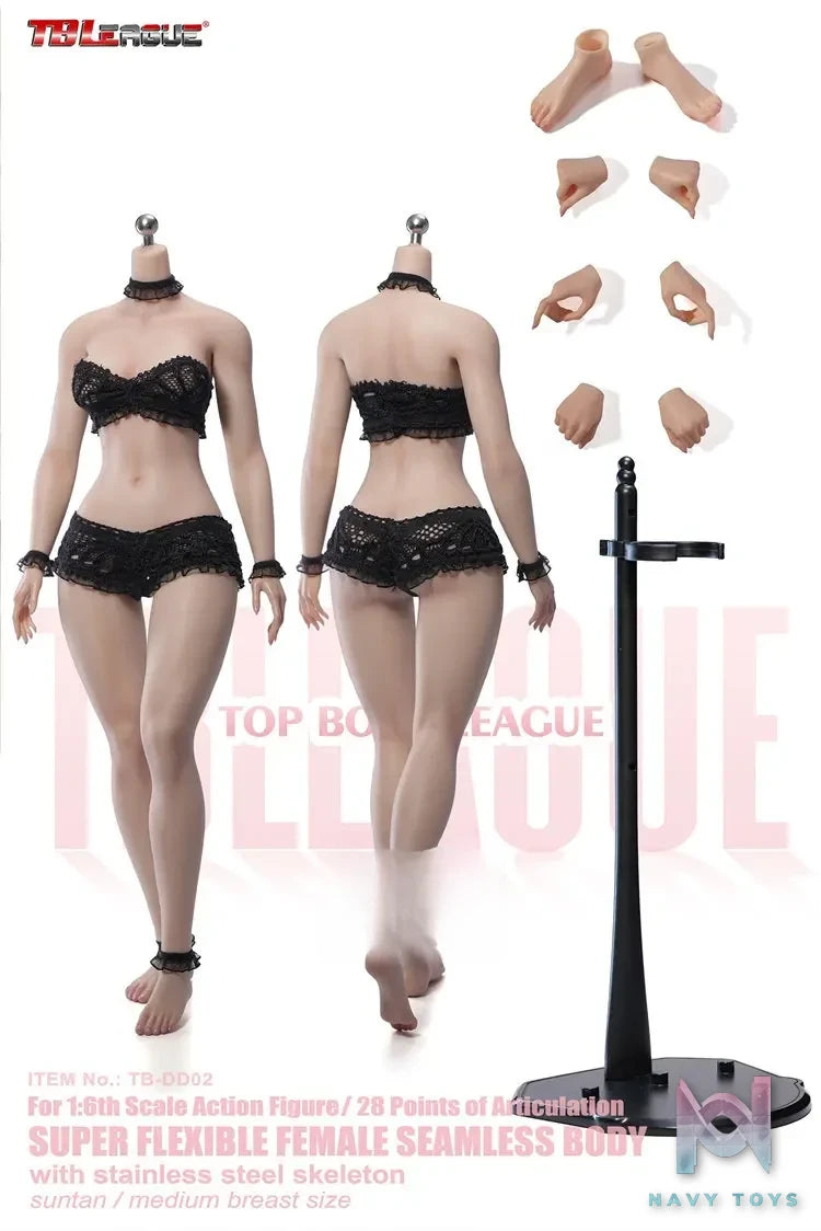 TBLeague – 1/6 Hourglass Curvy Female Body (Licensed)