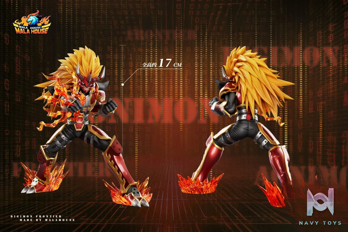 T1 Studio X MALA House Studio – Agnimon X Wolfmon X Chackmon Digimon