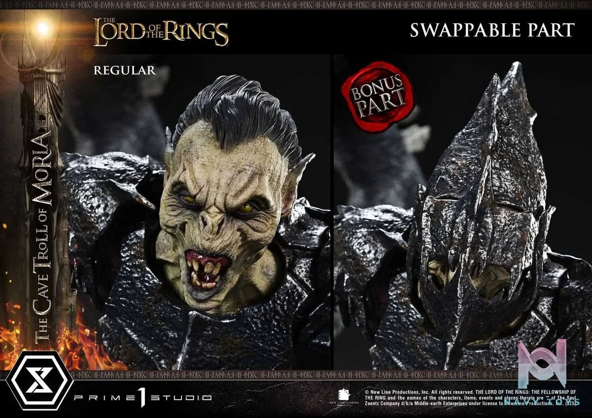 The Cave Troll of Moria resin statue Prime 1 Studio anime figure