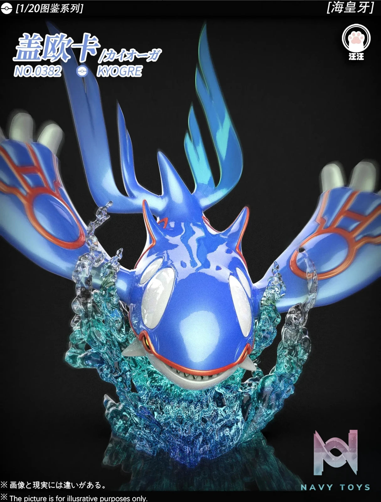 WangWang Studio – Kyogre Pokémon