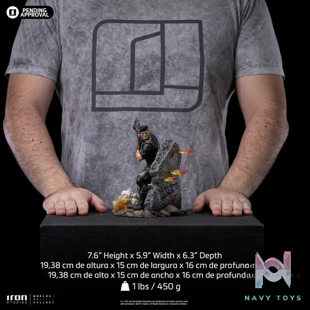 Iron Studio – G.I Joe Art Scale 1/10 Flint Statue HASBR120425-10 (Licensed)