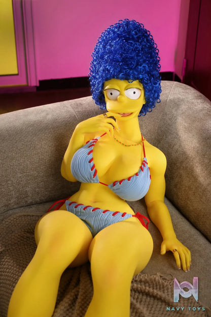 Dolls Castle – Marge Simpson Silicone Sex Doll 147CM K #SZ12 Simpsons