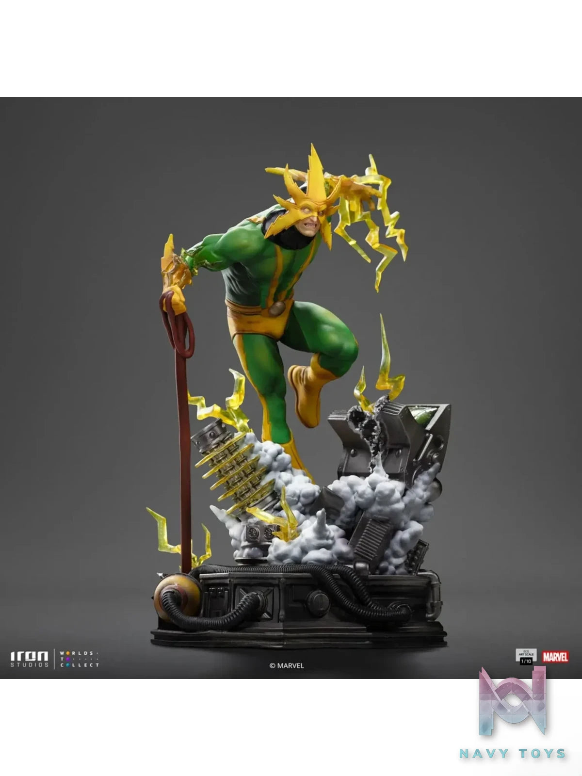 Iron Studios – Electro Statue Spider-Man vs Villains Diorama BDS Art Scale MARCAS123425-10 (Licensed)
