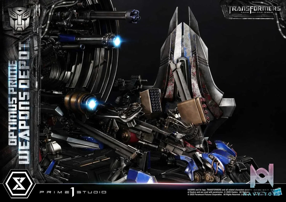 Prime 1 Studio – Museum Masterline Transformers: Dark of the Moon (Film) Optimus Prime Weapons Depot MMTFM-38 MMTFM-38S (Licensed)
