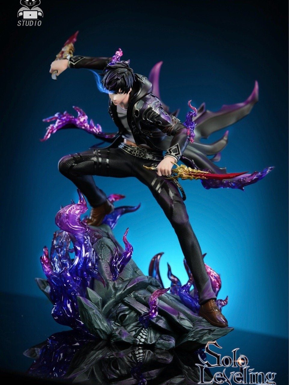 Sung Jinwoo - Solo Leveling - Black Panther Studio resin statue black panther Studio anime figure