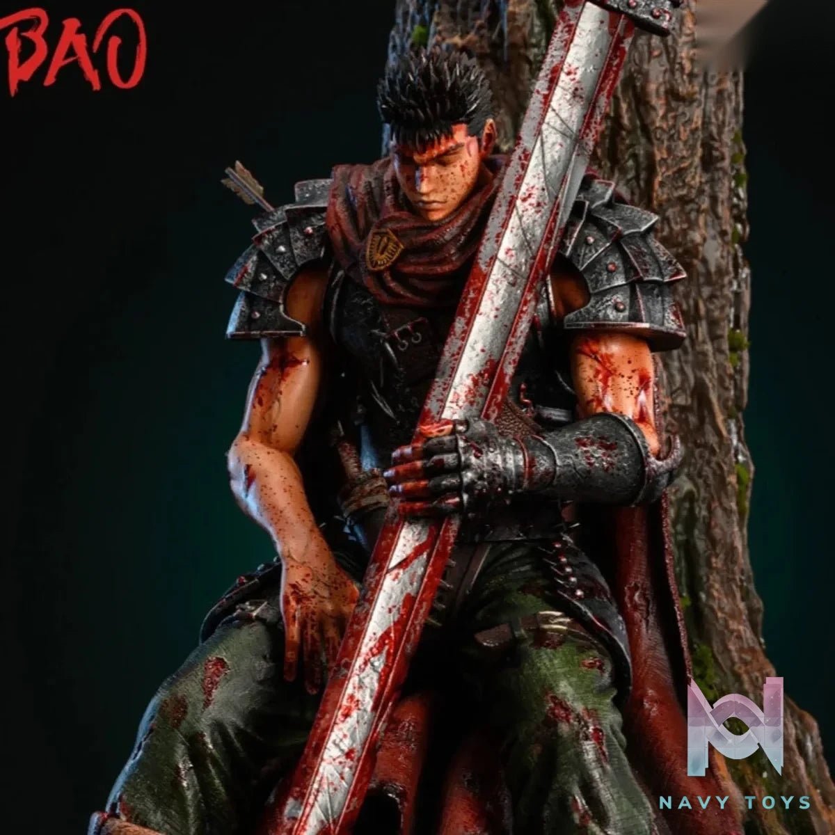 1/6 Guts - Berserk - Bao Studio (Eagle Dark Studio) resin statue Navy Toys anime figure