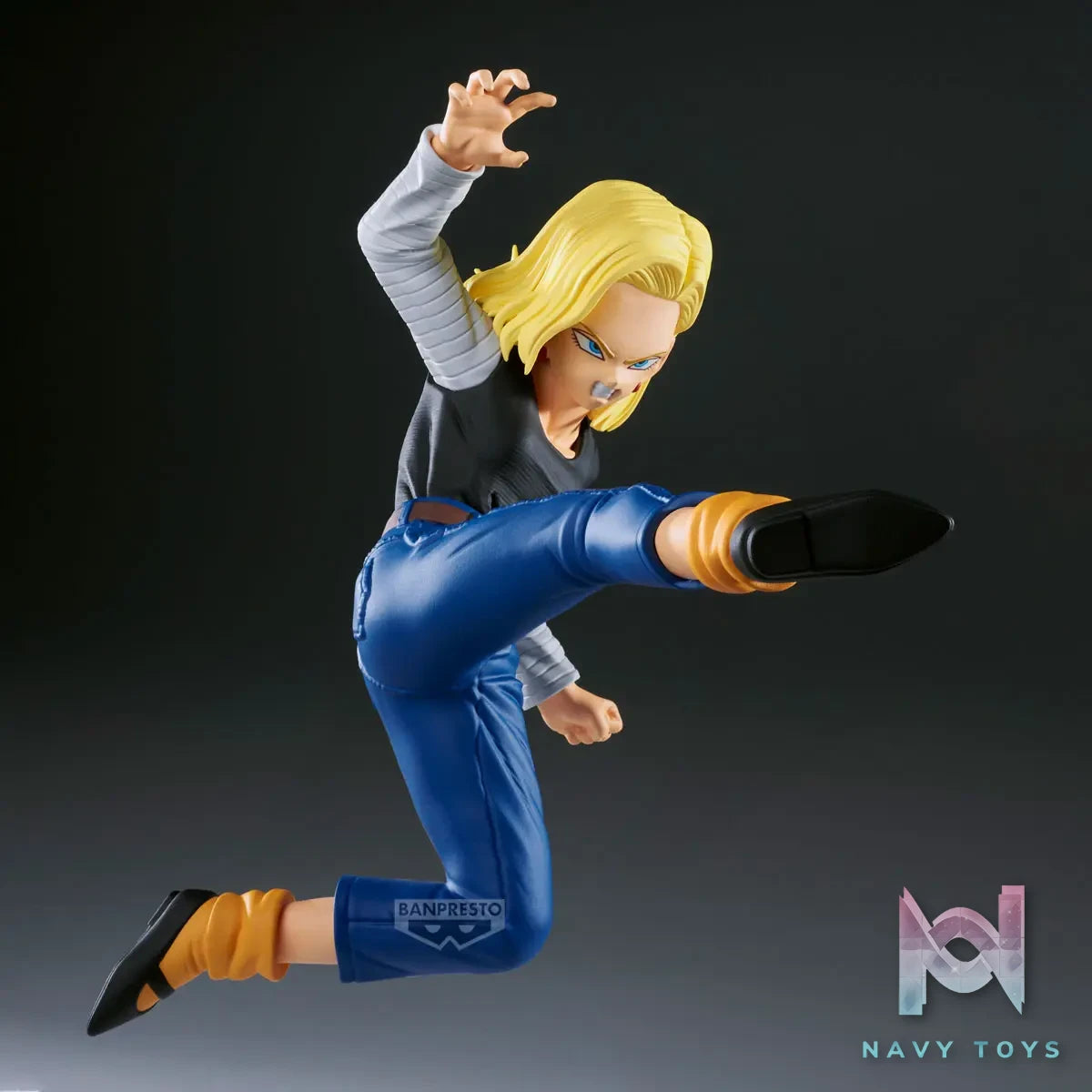 BANPRESTO – Dragon Ball Z Match MAKERS: Android 18 vs. Mr. Satan (vs. Mighty Mask) (Licensed)