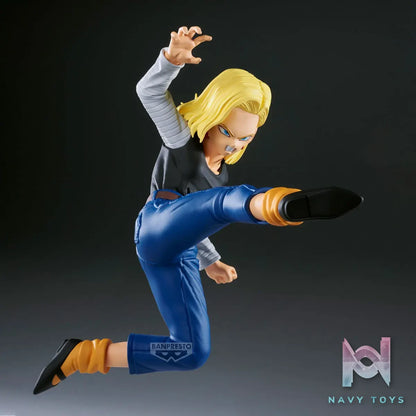 BANPRESTO – Dragon Ball Z Match MAKERS: Android 18 vs. Mr. Satan (vs. Mighty Mask) (Licensed)