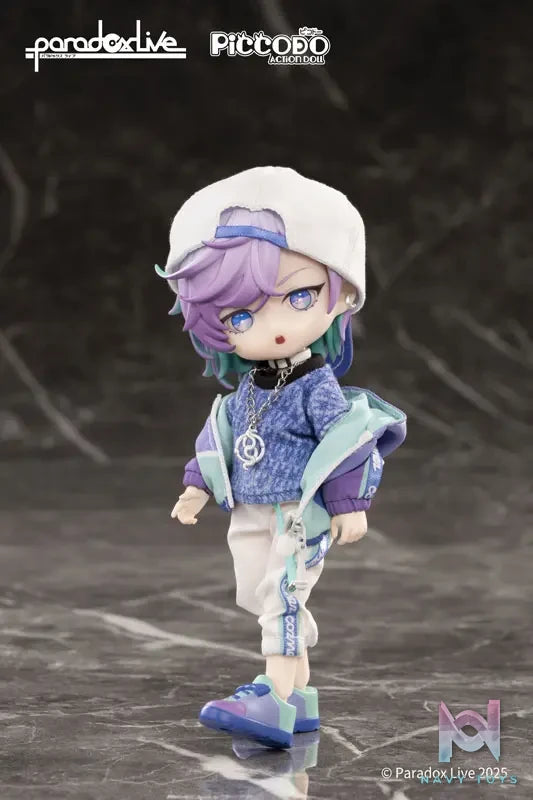 GENESIS x PICCODO ACTION DOLL Studio – PICCODO ACTION DOLL X Paradox Live Kanata & Nayuta Yatonokami Chibi Doll (Licensed)