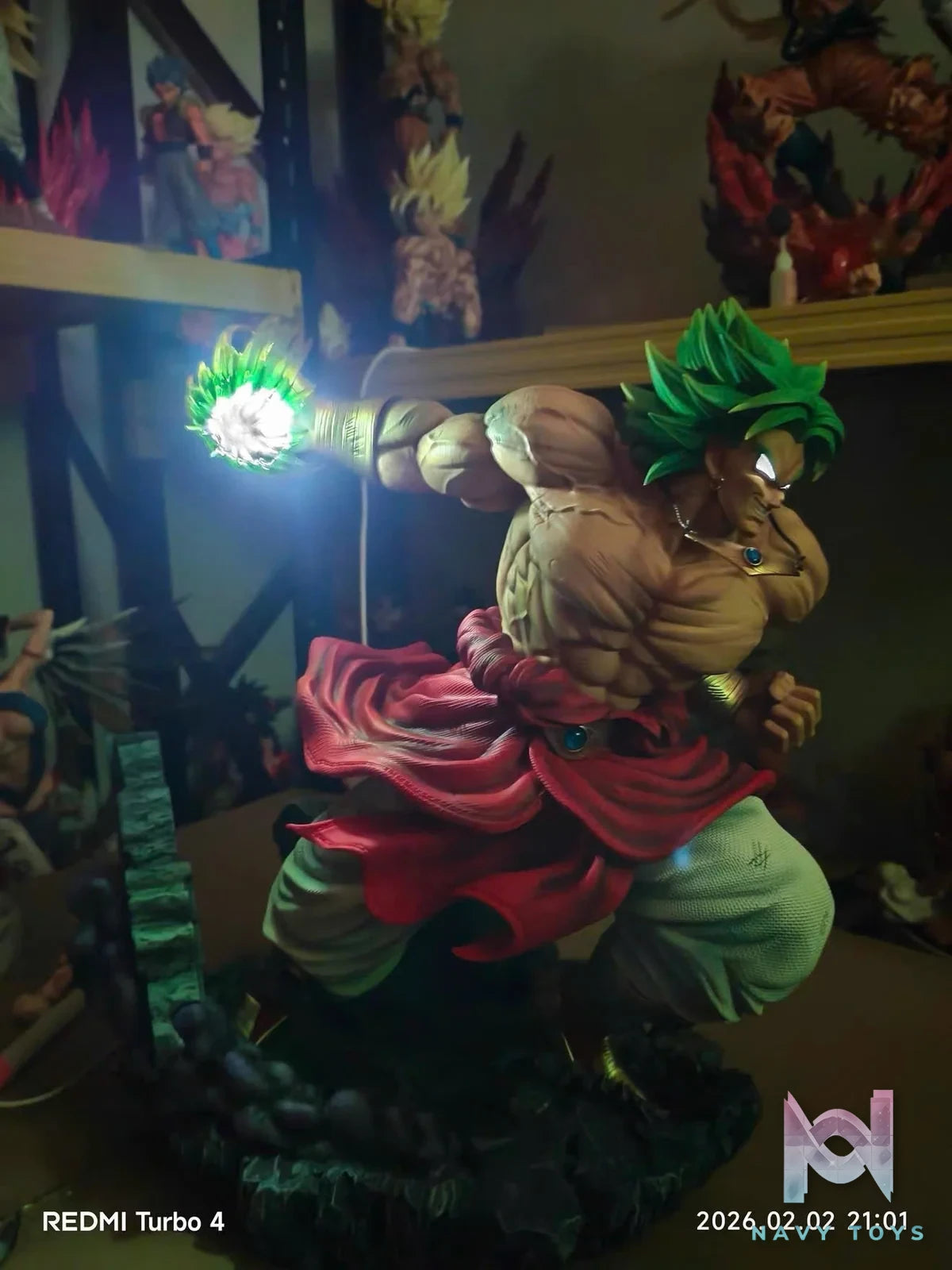 Broly Attack Resin Recast Statue - Dragon Ball - 49 Studio resin statue Recast anime figure