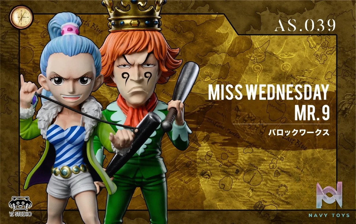 Yz Studio – One Piece Alabasta Chapter 039 Mr.9 & Miss.Wednesday Weiwei