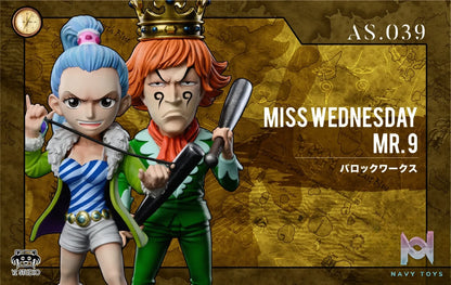 Yz Studio – One Piece Alabasta Chapter 039 Mr.9 & Miss.Wednesday Weiwei