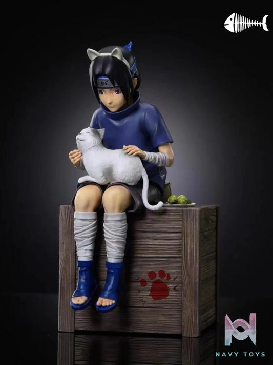 Childhood Cat - eared Itachi - Naruto - Fish Bone Studio resin statue Fish Bone Studio anime figure