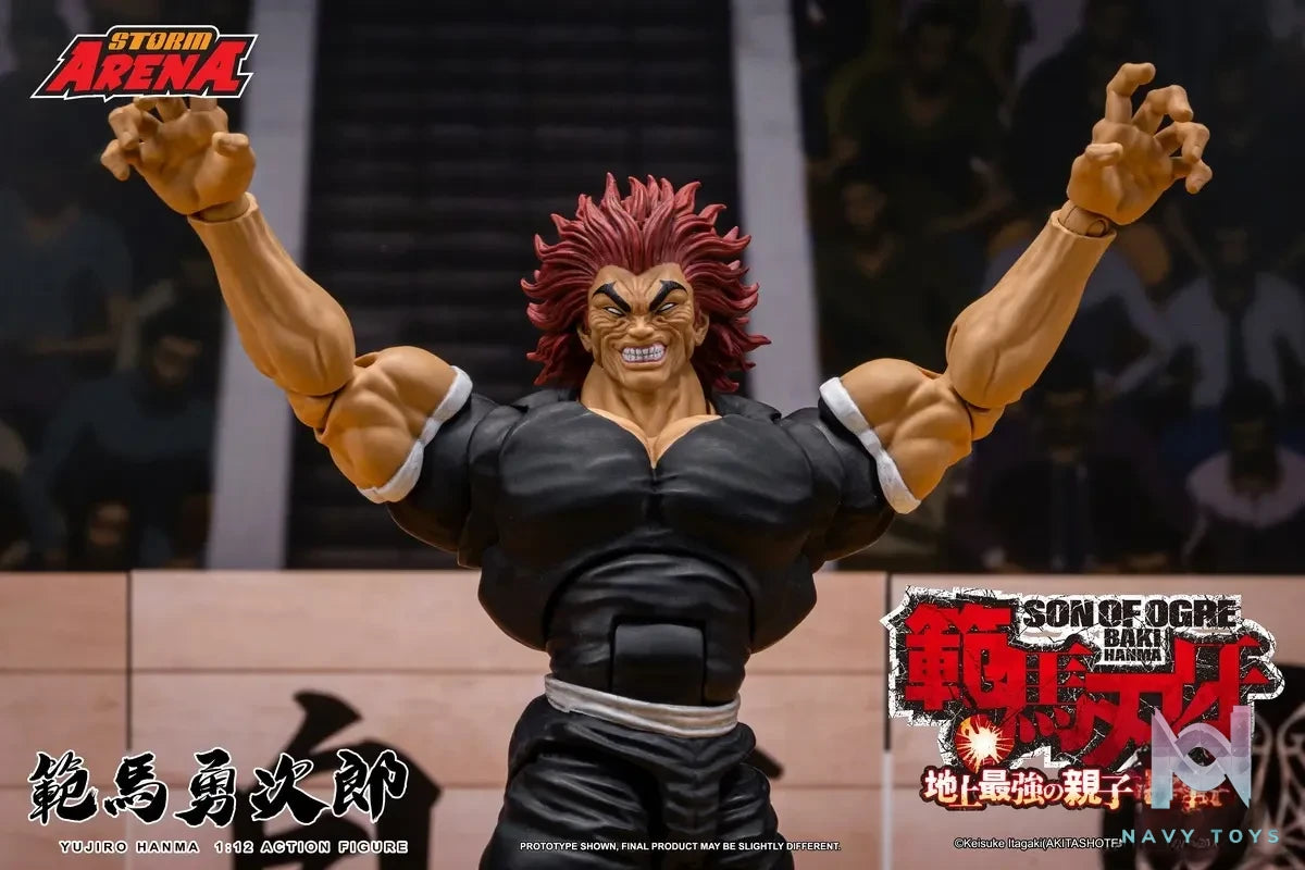 Storm TOYS – Baki the Grappler Yujiro Hanma Action Figure BHSA02 (Licensed)