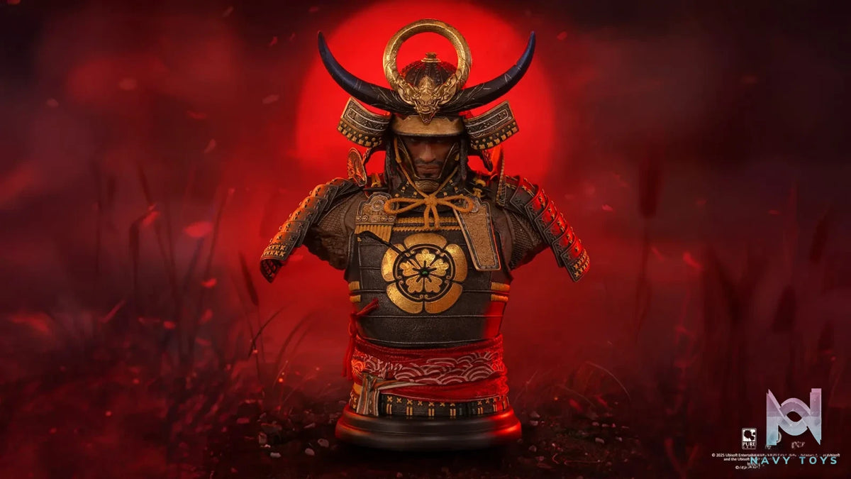 PureArts Studio – ASSASSIN’S CREED SHADOWS YASUKE X NAOE 1/4 SCALE BUST (Licensed)