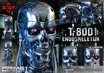 Prime 1 Studio – High Definition Bust The Terminator (Film) T-800 Endoskeleton Head HDBT1-01 (Licensed)