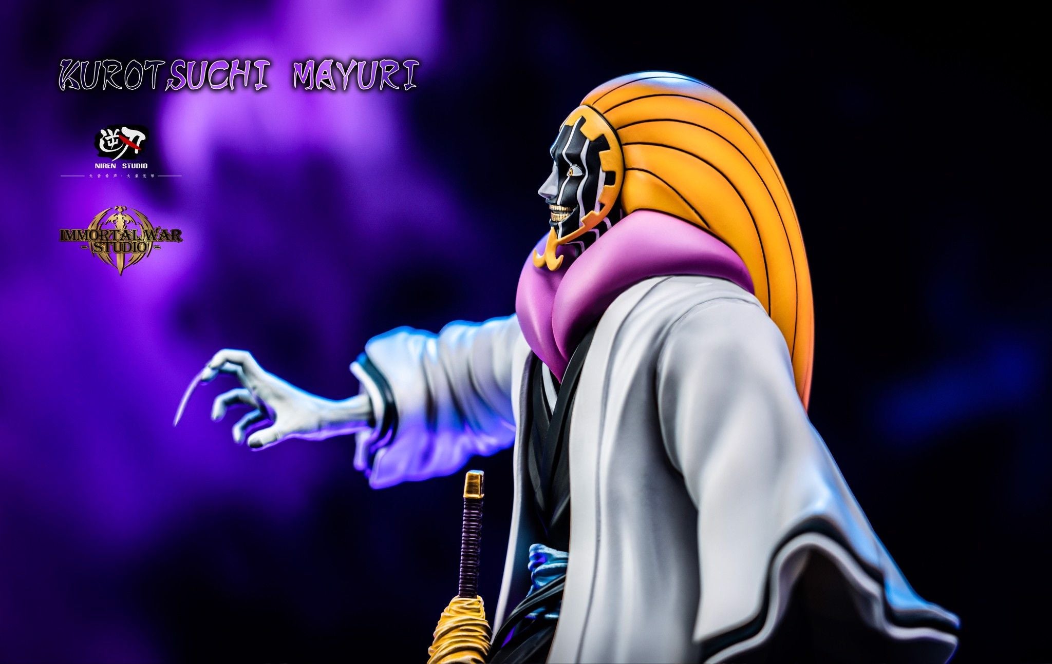 Kurotsuchi Mayuri - Bleach - IW x Niren Studio resin statue IW Studio x Nien Studio anime figure