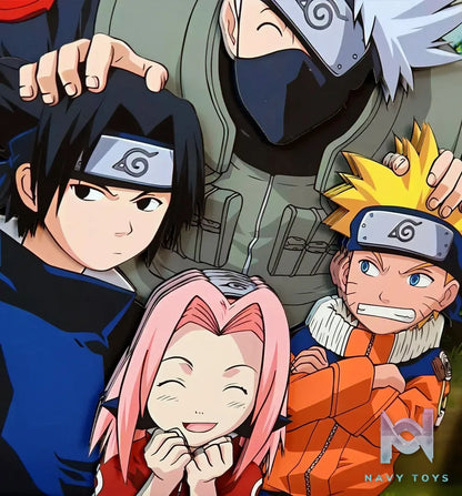 KALA HOME Studio – Naruto Multiple Characters #14 3D Decorative Painting Naruto