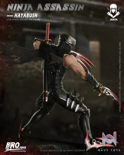 BROTOYS Studio – 1/12 Action Figure Ninja Assassin – Falcon #LR010 (Licensed)