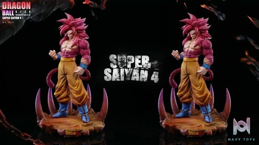 XG Studio - Dragon Ball DAIMA Super Saiyan 4 Goku resin statue Navy Toys anime figure
