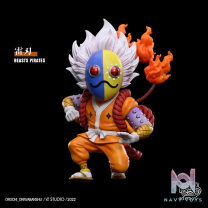 YZ Studio – One Piece Orochi_Oniwabanshu Raijin & Fujin
