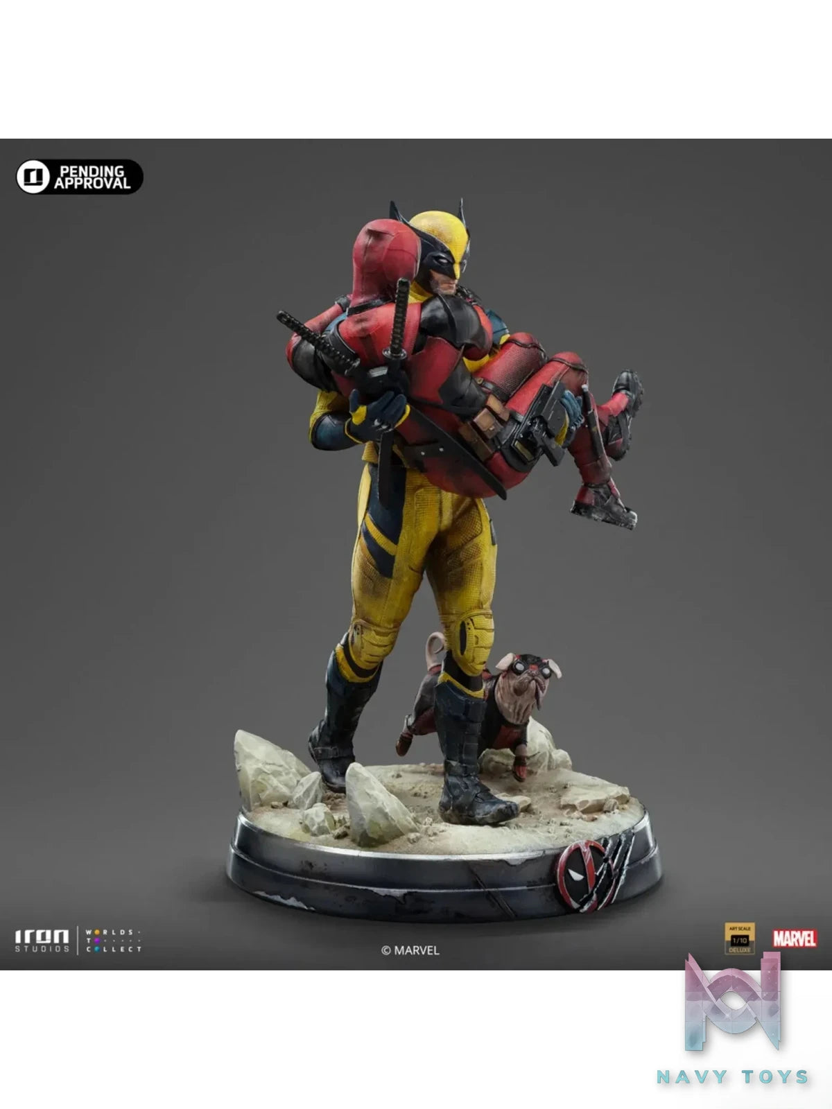 Iron Studio – Marvel Deadpool and Wolverine Statue MARCAS104724-10 (Licensed)