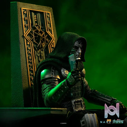 Iron Studio – Doctor Doom on Throne – Avengers: Doomsday – Art Scale 1/10 Statue MARCAS141126-10 (Licensed)