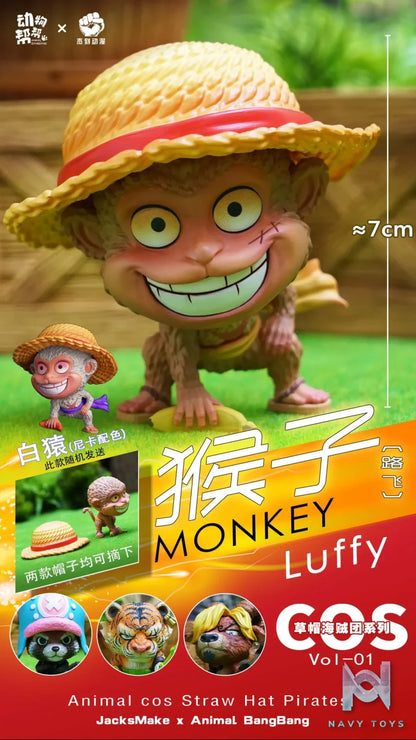Jacksdo Studio & Animal BangBang Studio – One Piece Animal cos series-Monkey Luffy