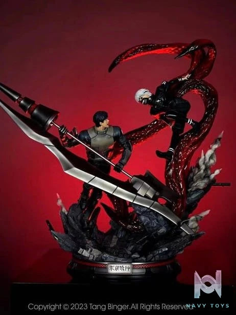 Kaneki vs Amon - Tokyo Ghoul - X1 Art Studio resin statue X1 art Studio anime figure