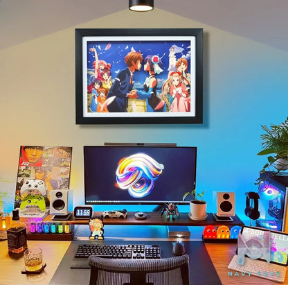 KALA HOME Studio – Love, Chunibyo & Other Delusions! Multiple Characters 3D Decorative Painting Love, Chunibyo & Other Delusions!