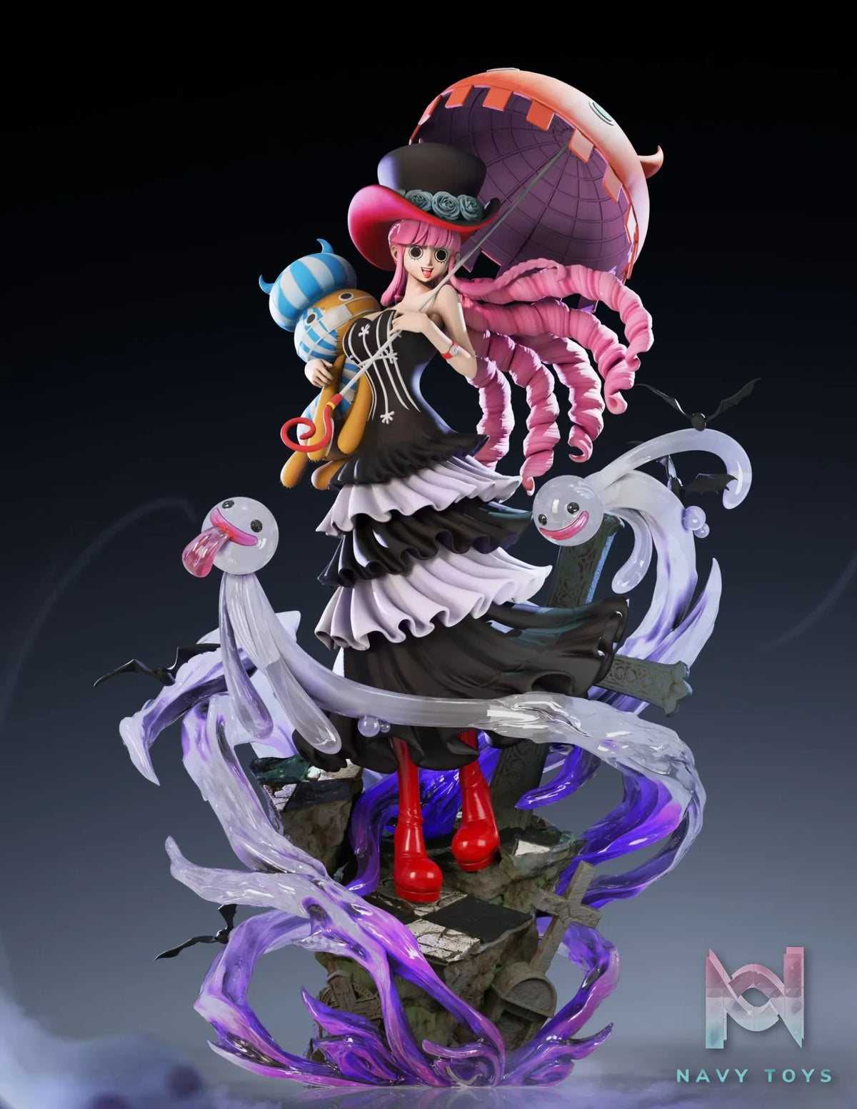 Hinami Studio – One Piece The third volume of the light sculpture series: Princess Mononoke Perona (two years later)