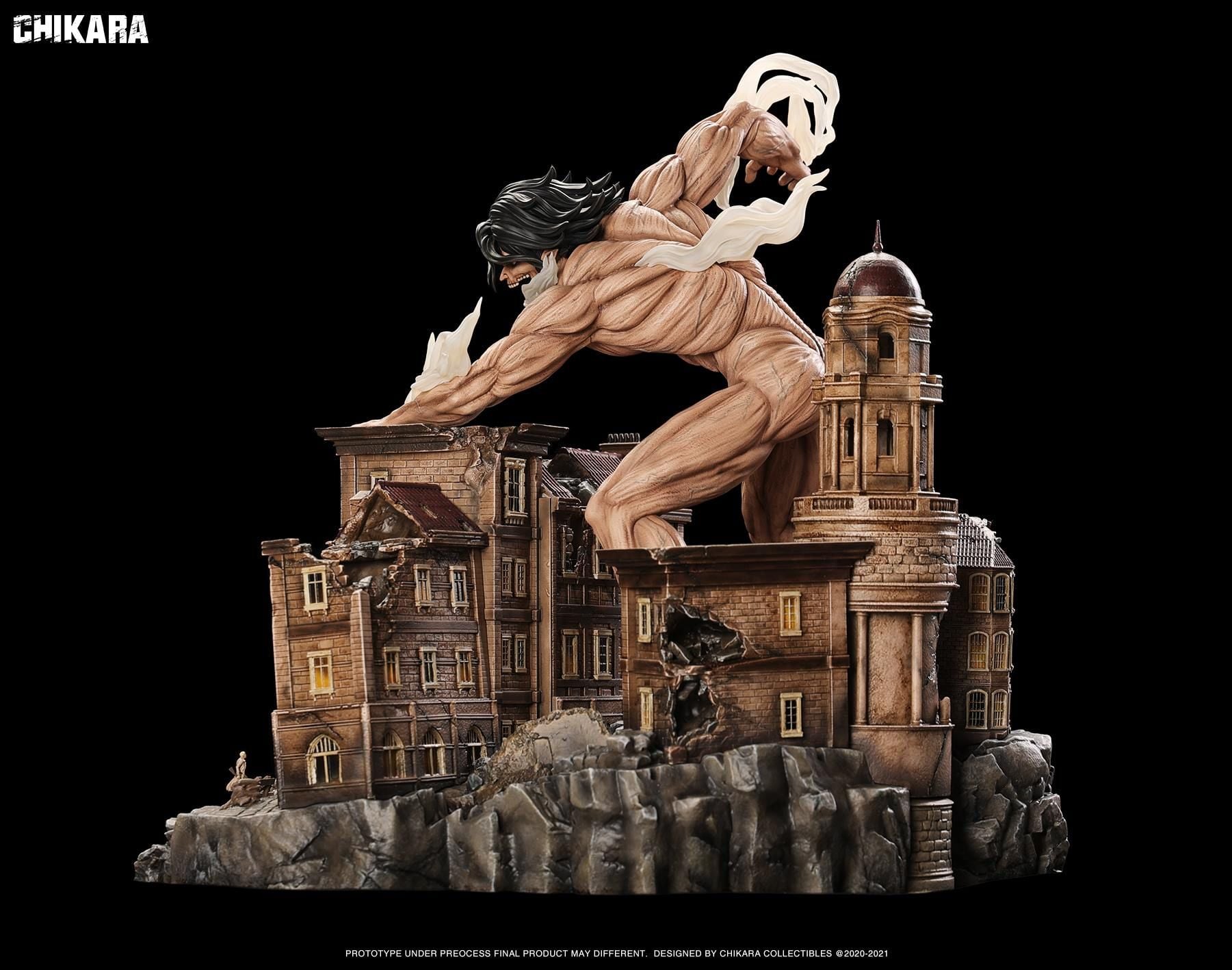 Eren Yeager Titan Ver - Attack On Titan - Chikara Studio resin statue Chikara Studio anime figure