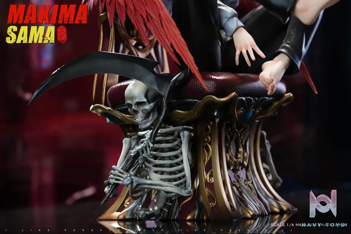 TY Studio - Chainsaw Man Goddess Series Makima resin statue Navy Toys anime figure