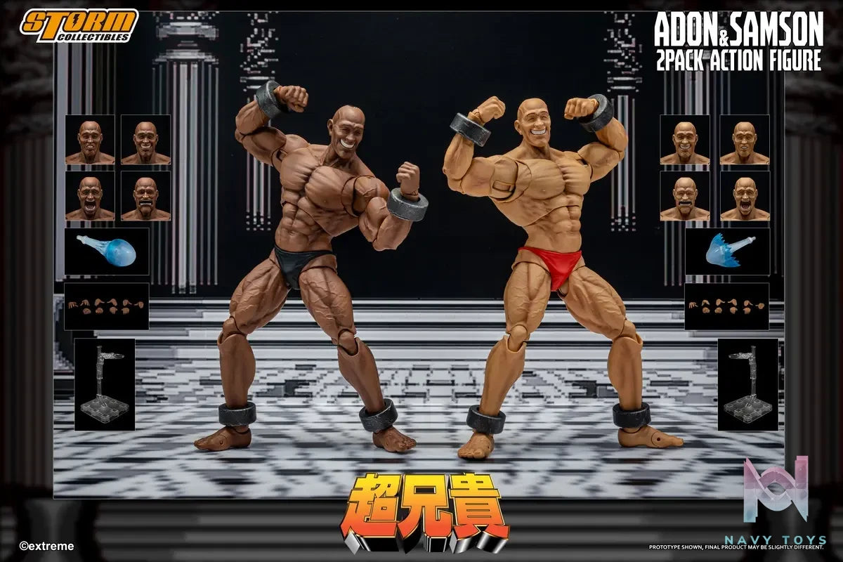 Storm Toys – ADON & SAMSON CHOU-ANIKI 2-PACK ACTION FIGURE (Licensed)