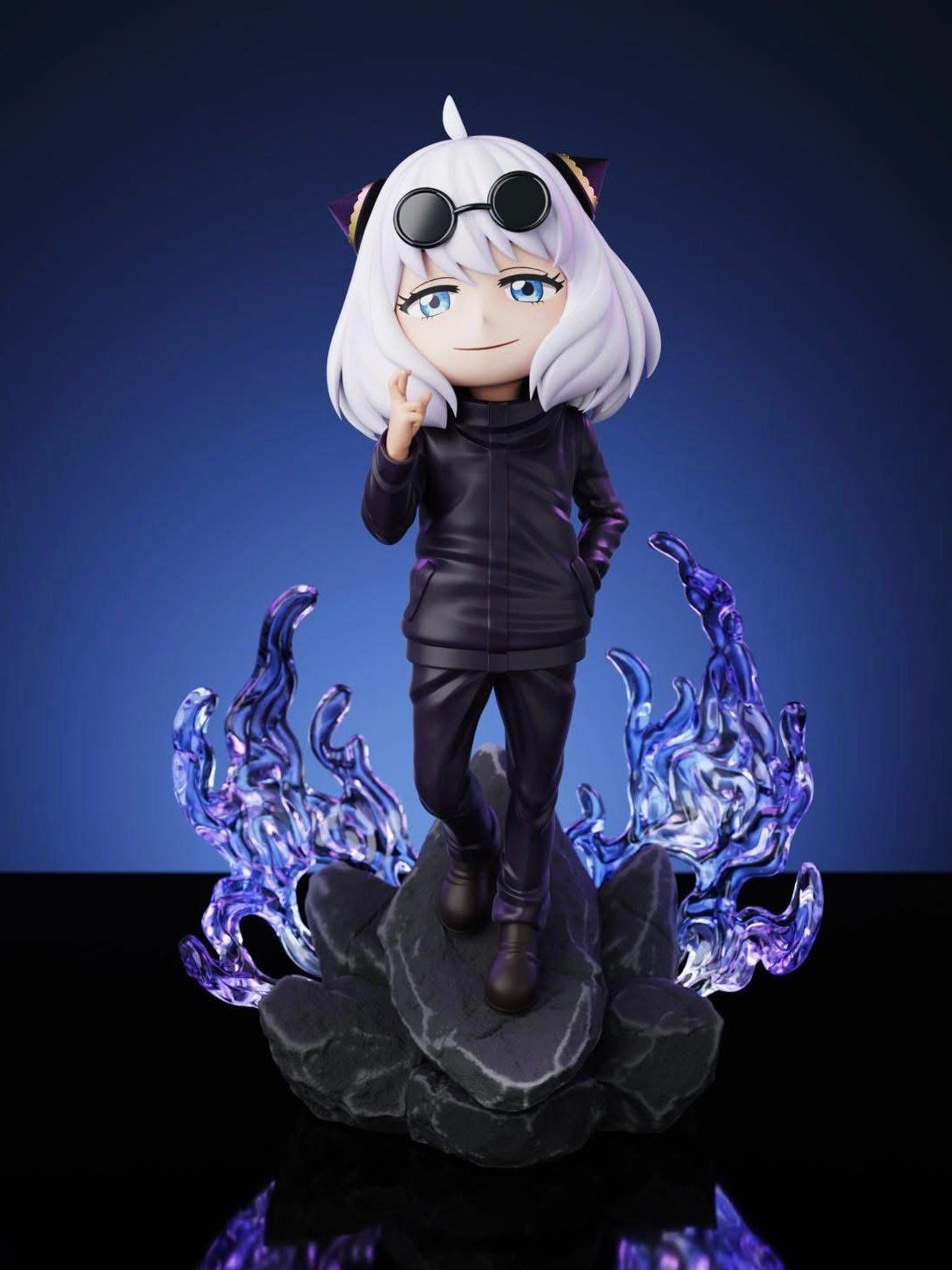 Anya Cosplay Gojo Satoru - Spy x Family - ZH Studio resin statue zh studio anime figure