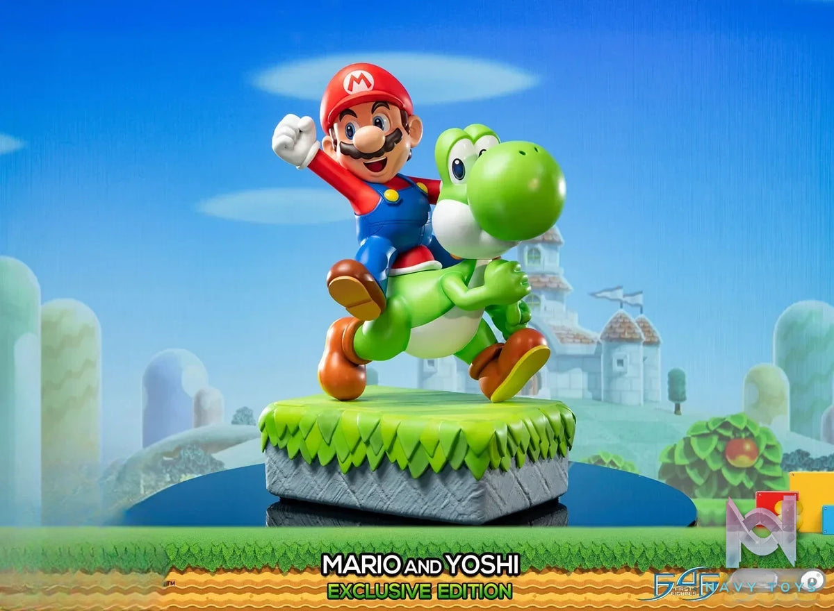 First 4 Figures – Super Mario – Mario and Yoshi SMMAYST SMMAYEX (Licensed)